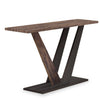 Kinsley 47.25\" Modern Sofa Table - Dark Brown Wood