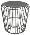 Metal Accent Table – 17\" x 18\"