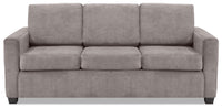 Becca Chenille Full-Size Sofa Bed – Ash