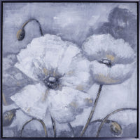 White Floral I - 37.5