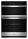 Whirlpool 30\" 6.4 Cu. Ft. Electric Combination Wall Oven with Air Fry - Fingerprint Resistant Stainless Steel - WOEC5030LZ