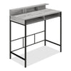 Melissa 47.25\" Standing Office Desk with Cubbies - Grey
