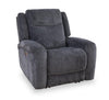 Atlantis 38\" Fabric Zero Gravity Power Reclining Chair - Dark Grey