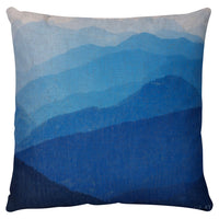 Rolling Hills Accent Pillow - Blue