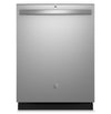 GE 24\" 50 dBA Built-In Top-Control Smart Dishwasher with Steam and Sani - Stainless - GDT635HSRSS