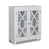 Clary 31.5\" Accent Cabinet with Glass Doors - White