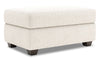Made in Canada Customizable Sofa Lab The Trunk 39\" Chenille Fabric Storage Ottoman - Luxury Sand Beige