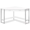 Christiana 42\" Corner Office Desk with Drawer - White