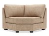 Sofa Lab Roll Curved Wedge - Luxury Taupe