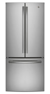 GE 30\" 20.8 Cu. Ft. French-Door Refrigerator - Stainless Steel Fingerprint Resistant - GNE21DYRKFS