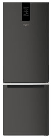 Whirlpool 24\" 12.9 Cu. Ft. Bottom-Mount Refrigerator - Black Stainless Finish - WRB543CMJV