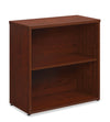 Affirm 29.53\" Commercial Grade 2-Shelf Bookcase - Classic Cherry