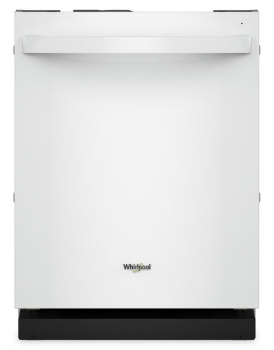 Whirlpool 24" 44 dBA Built-In Top-Control Dishwasher - White - WDT550SAPW | Lave-vaisselle encastré Whirlpool de 24 po et de 44 dBA avec commandes sur le dessus - blanc - WDT55…