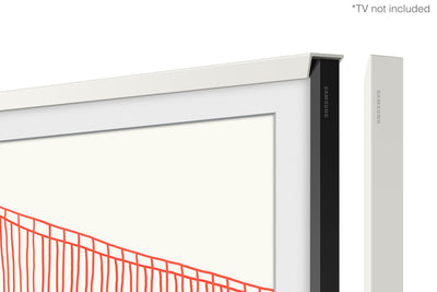 Samsung Customizable Bezel for 43" The Frame TV - Modern White