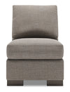 Sofa Lab Track Armless Chair - Luna Smoke