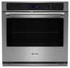 Maytag 27\" 4.3 Cu. Ft. Electric Single Wall Oven with True Convection - Fingerprint Resistant Stainless Steel - MOES6027LZ