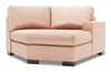 Sofa Lab Track RAF Cuddler - Pax Rose