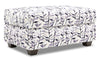 Made in Canada Customizable Sofa Lab The Trunk 39\" Fabric Storage Ottoman - Pebble Multicolour