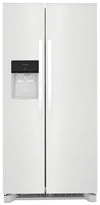 Frigidaire 33\" 22.3 Cu. Ft. Standard-Depth Side-by-Side Refrigerator - White - FRSS2323AW