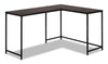 Karter 58.25\" L-Shaped Corner Office Desk - Espresso