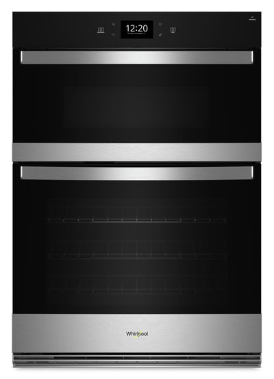 Whirlpool 27" 4.3 Cu. Ft. Electric Combination Wall Oven with True Convection - Fingerprint Resistan… | Four mural combiné électrique Whirlpool de 4,3 pi³ et de 27 po avec convection véritable - acier ino…
