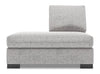 Sofa Lab Track LAF Chaise Return - Luna Domino