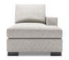 Sofa Lab Track RAF Chaise - Luxury Silver