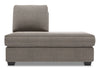 Sofa Lab Roll RAF Chaise Return - Luna Smoke