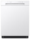 LG 24\" 52 dBA Built-In Front-Control Dishwasher with Dynamic Dry - White - LDFC2423W