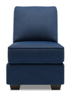 Sofa Lab Roll Armless Chair - Pax Navy