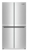 KitchenAid 36\" 19.4 Cu. Ft. French-Door Refrigerator - Stainless Steel - KRQC506MPS
