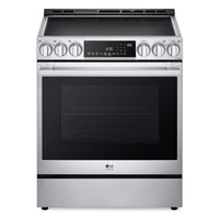 LG Studio 6.3 Cu. Ft. Smart Induction Range with Instaview & Air Fry - Smudge Proof Stainless Steel …