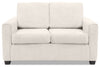 Becca Chenille Loveseat – Silver