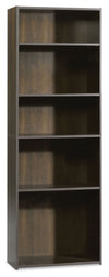 Boston 24.75\" 5-Shelf Bookcase - Cinnamon Cherry