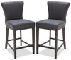 Quinn Counter-Height Stool, Set of 2 – Grey