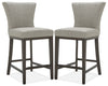 Quinn Counter-Height Stool, Set of 2 – Taupe