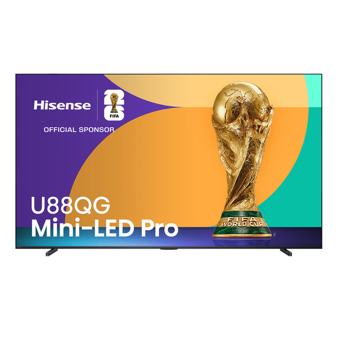 HISENSE 100\" U88QG Mini-LED Pro QLED 4K UHD AI Smart Google TV (100U88QG) - 2025 Model