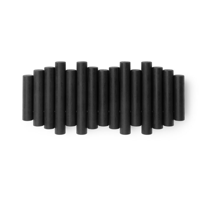 Umbra Picket Rail Wall Hooks - Black