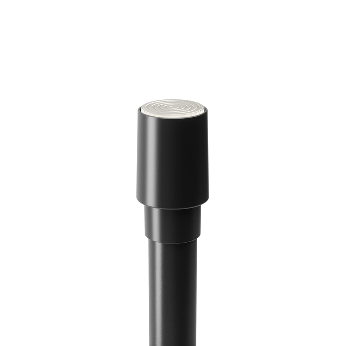 Umbra Anywhere Matte Black Expandable Curtain Rod and Room Divider - 36\"-66\" 