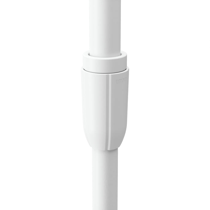 Umbra Anywhere White Expandable Curtain Rod and Room Divider - 36\"-66\" 