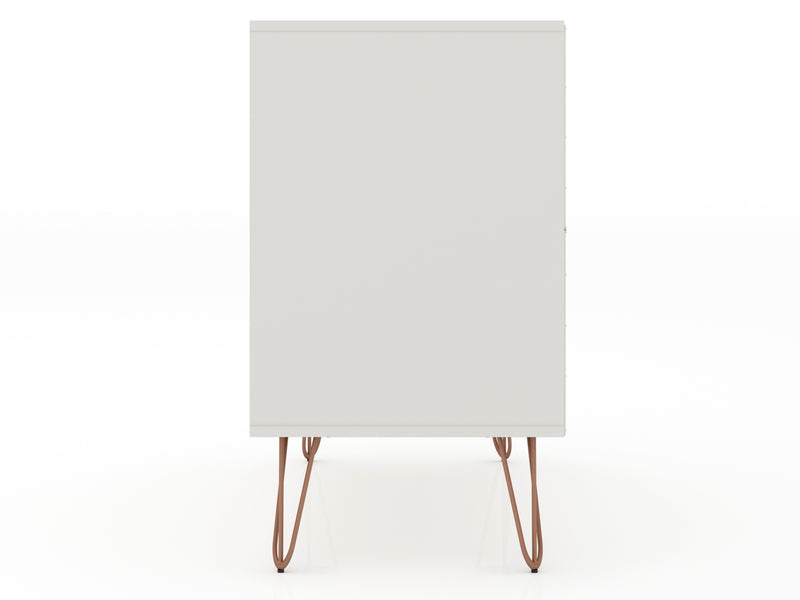 Manhattan Comfort Rockefeller Mid-Century Modern Dresser with 3-Drawers