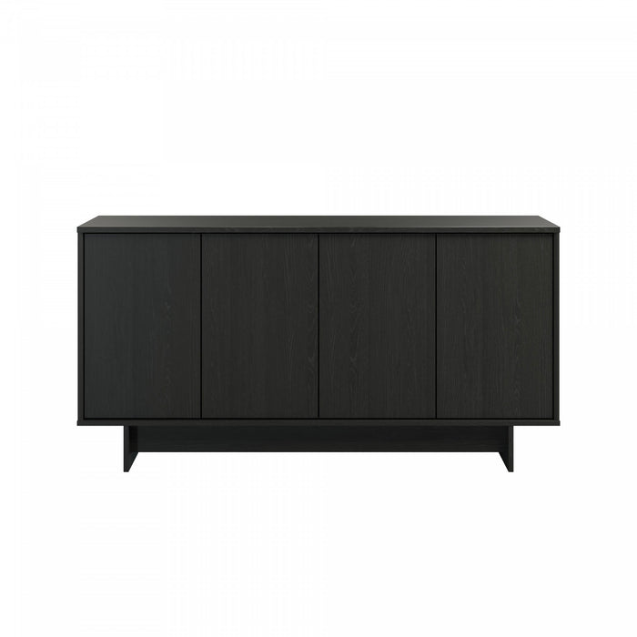 Prepac Finnley Buffet Sideboard - Black Oak