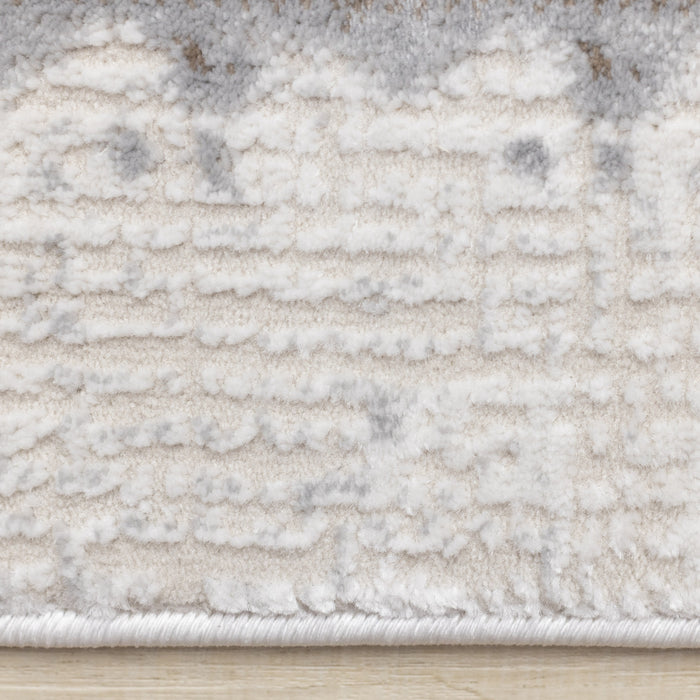 London Distressed Border Area Rug - 7'10\" x 10'6\"