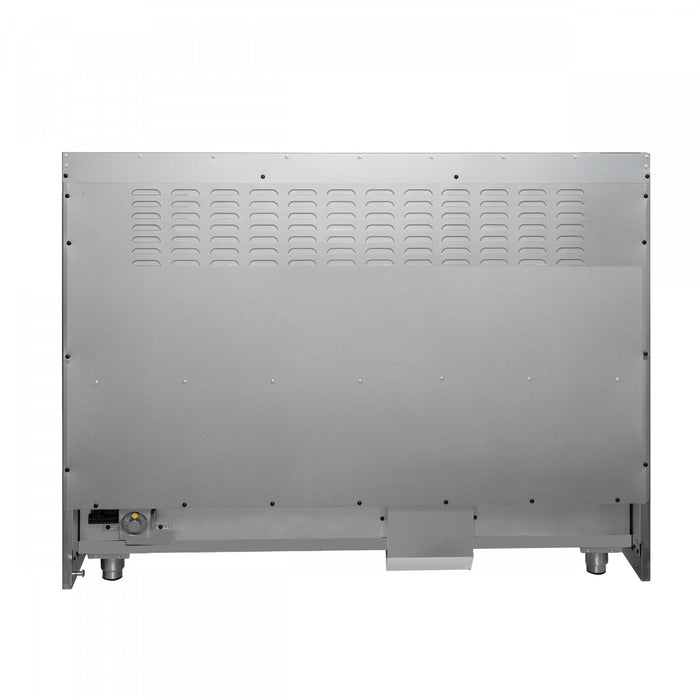 Forno Galiano 48-inch Gas Range White, 6.58 cu.ft. Double Ovens - FFSGS6244-48WHT