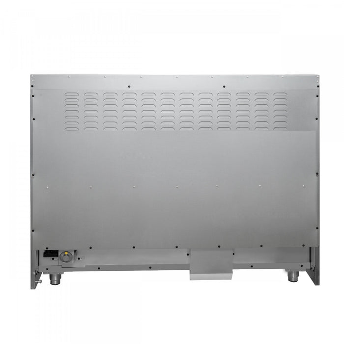 Forno Galiano 48\" White Gas Range, 4.32 cu.ft- FFSGS6444-48WHT