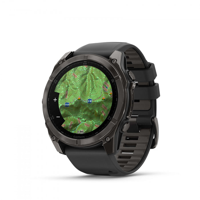 Garmin Fēnix 8 Amoled Sapphire Smartwatch 51mm - Gps, Compass, Gyroscope And Barometric Altimeter 