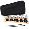 Costway 27 Note Foldable Glockenspiel Xylophone Aluminum Music Instrument