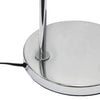 Arries Modern Arched Floor Lamp, Brushed Nickel &Silver, 66" | Arries Lampadaire arque moderne, Nickel brosse et Argent, 66 po H