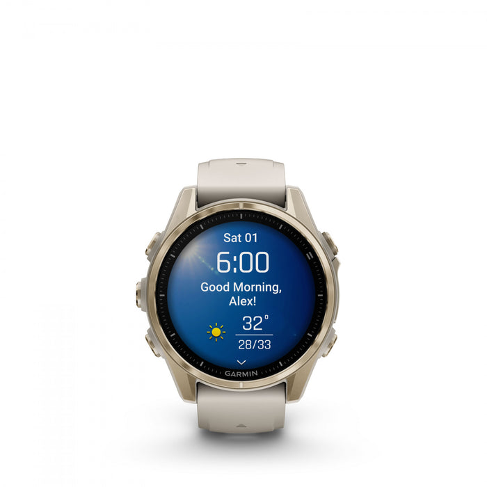 Garmin Fēnix 8 Amoled Sapphire Smartwatch 43mm - Gps, Compass, Gyroscope And Barometric Altimeter 