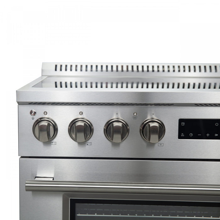 Forno Torino 36\" Induction Range, Stainless Steel - FFSIN0936-36